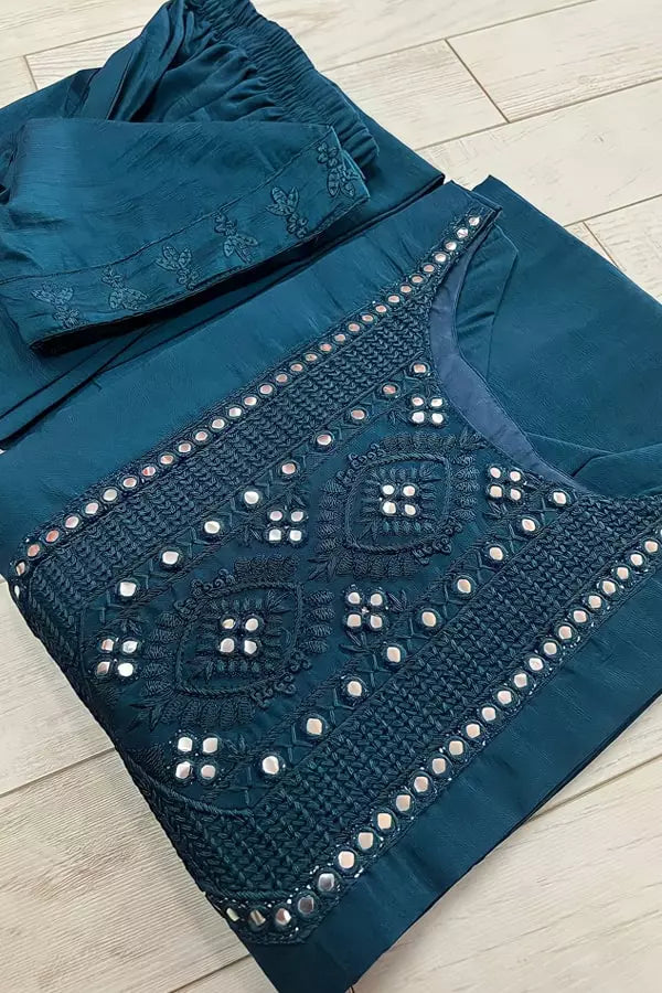 Latest Hand Embroidery Designs For Kurtis 2022 - Anaya Designer Studio