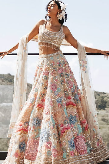 Designer Reception Lehenga For Bride - Anaya Designer Studio