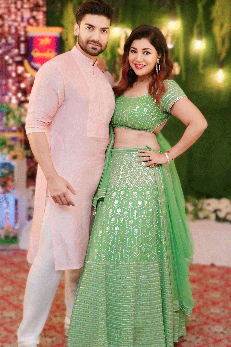 light green lehenga choli for wedding