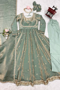 lightweight anarkali gown