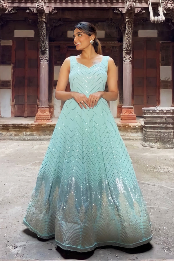 Long Gown For Girls 2022 With Dupatta - Anaya Designer Studio