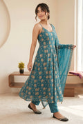 long anarkali suit for gen z girl