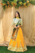 mehndi lehenga for bride sister online.