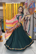 mint green lehenga choli