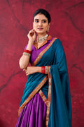 modern half saree for girls