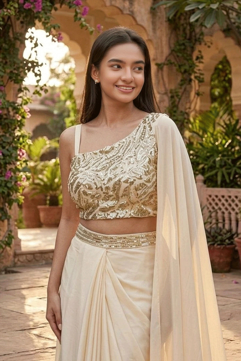 modern indo western outfit