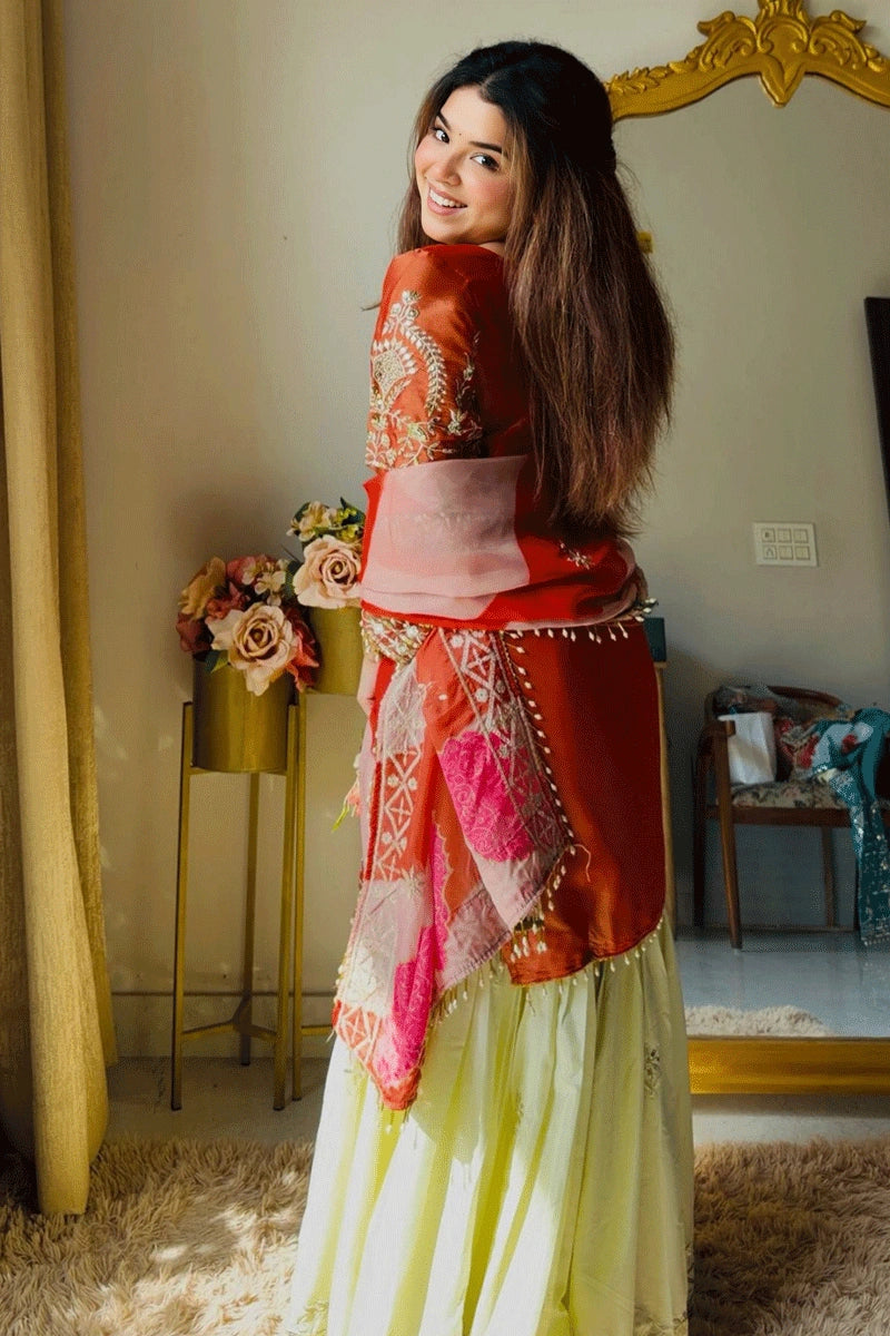 modern palazzo outfit for women