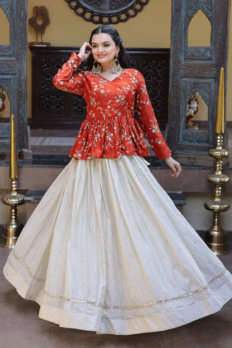modern ready to wear lehenga