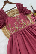 modern reception gown outfit