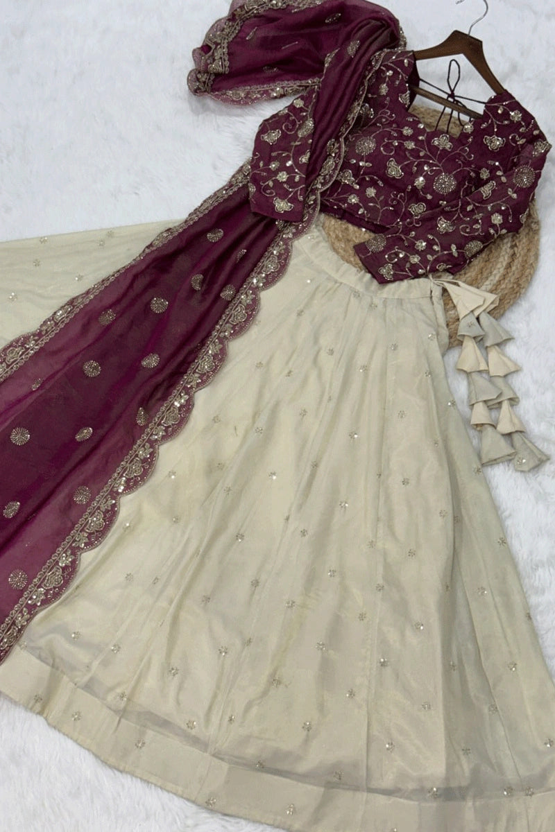 modern wedding lehenga outfit