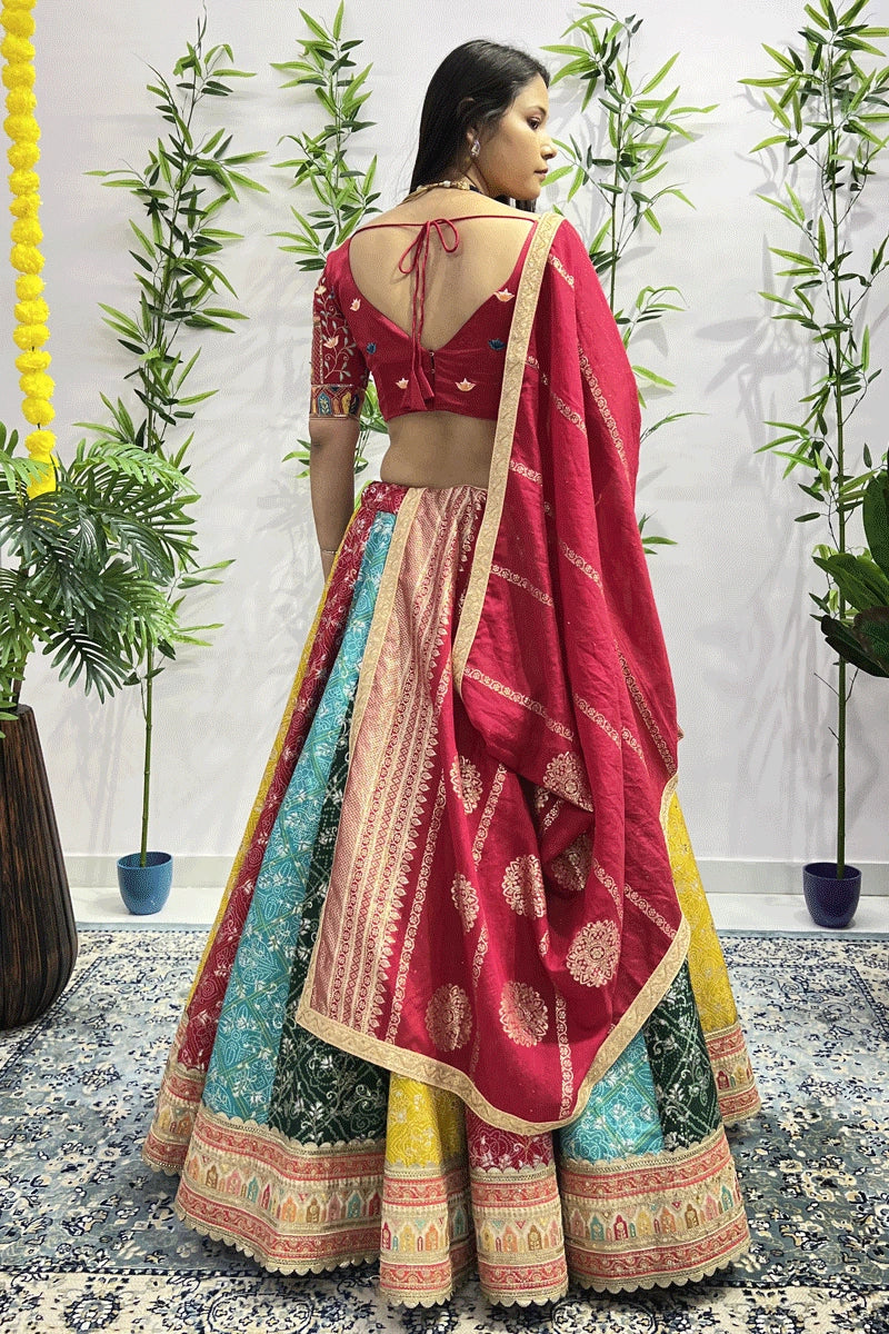 heavy lehenga for navratri