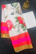 multi colour silk saree for women 