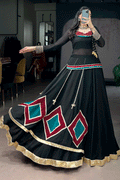 navratri special lehenga choli with top