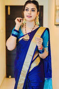 navy blue silk sarees