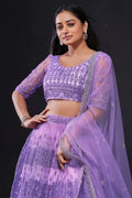 net lehenga choli for wedding