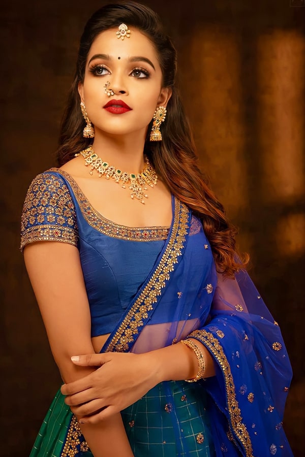 Latest Half Saree Designs 2021 New Model - Anaya Designer Studio
