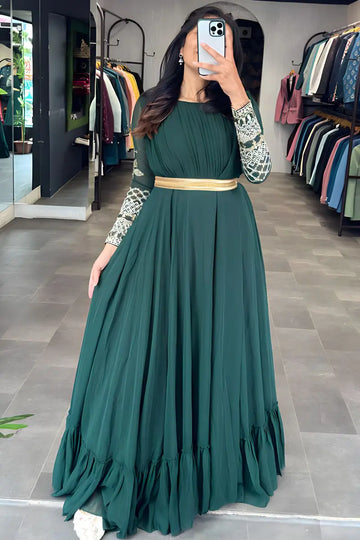 Latest gown vintage designs 2019