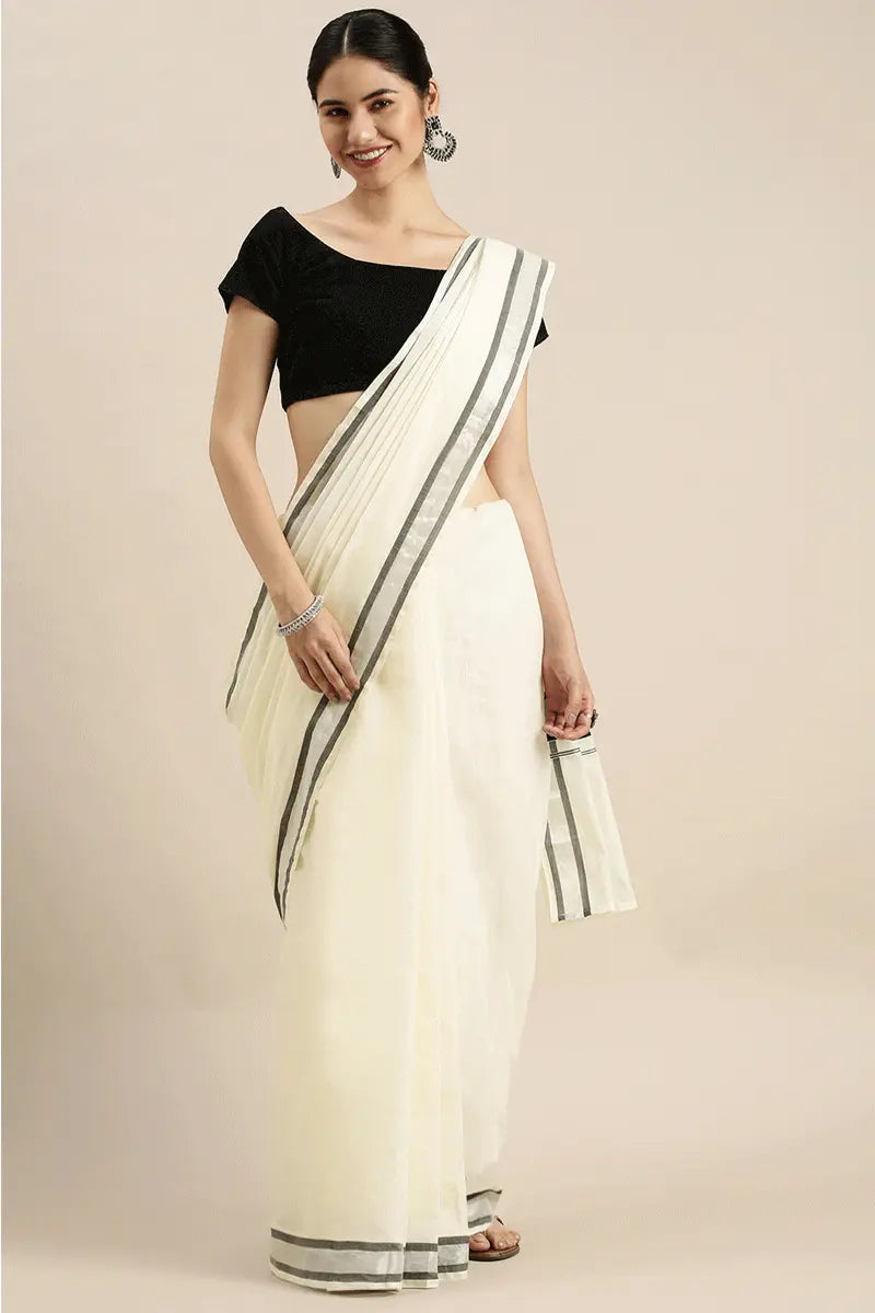 onam saree design