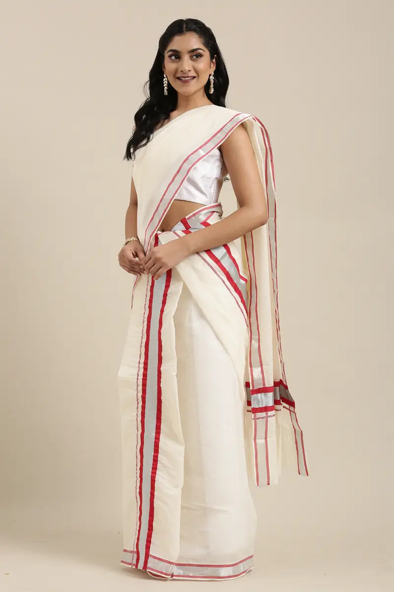 onam saree pose