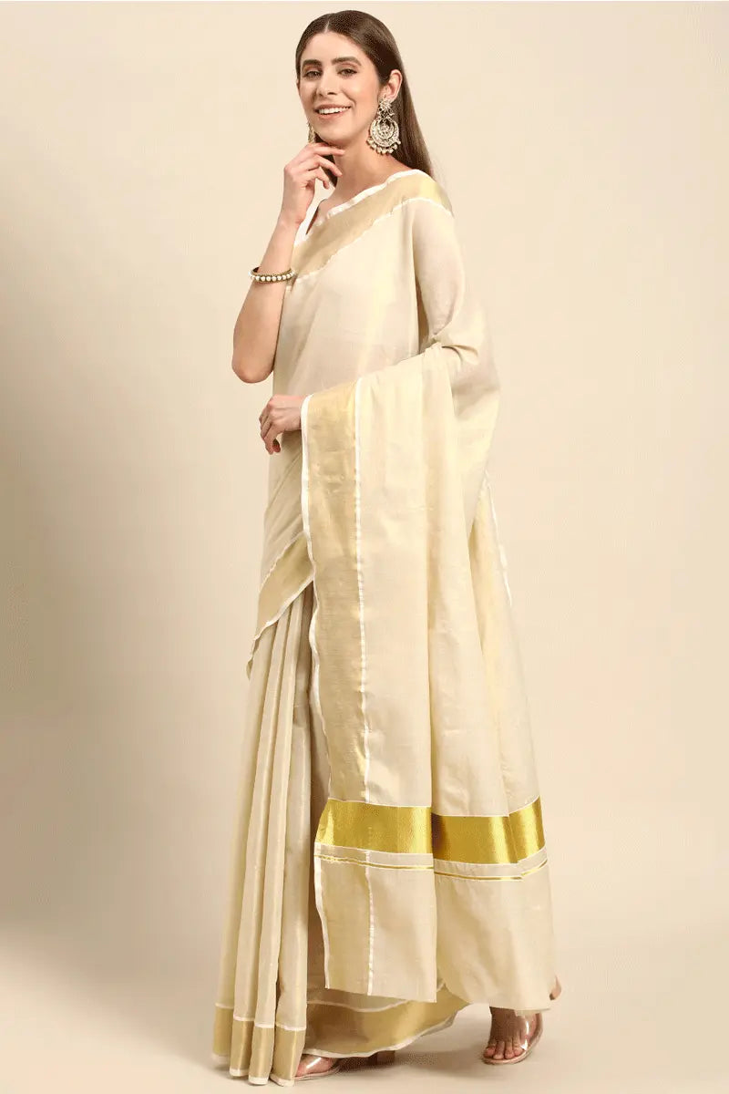 onam saree For girls