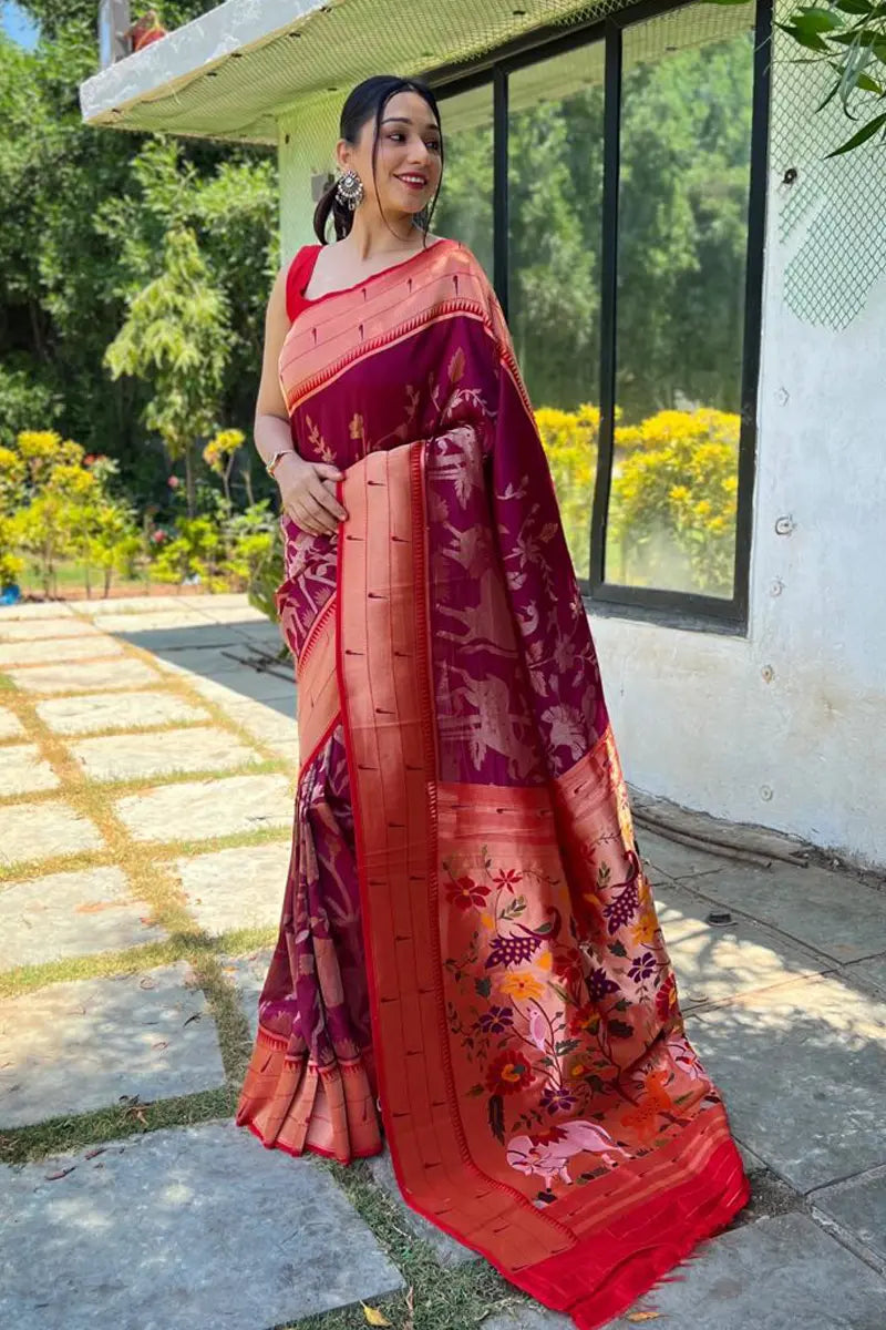 paithani silk saree