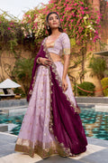 paithani style lehenga for reception