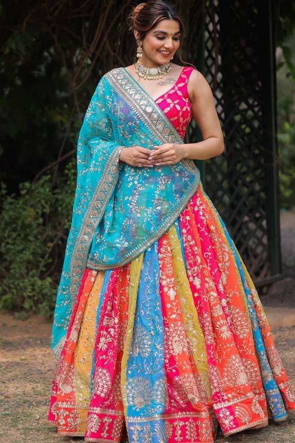 party wear lehenga for girls