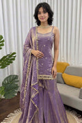 party wear plazo dress