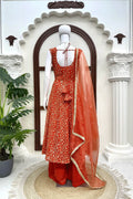 party wear plazzo outfit