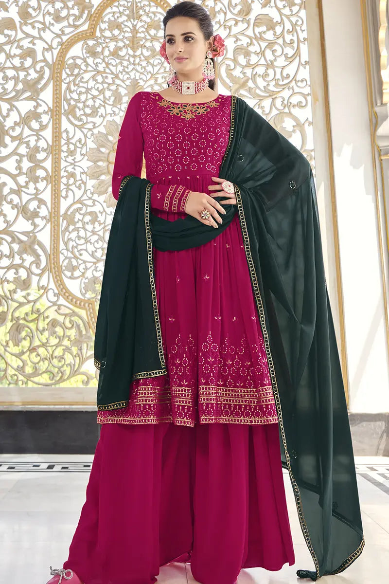 pink dress for raksha bandhan 2023