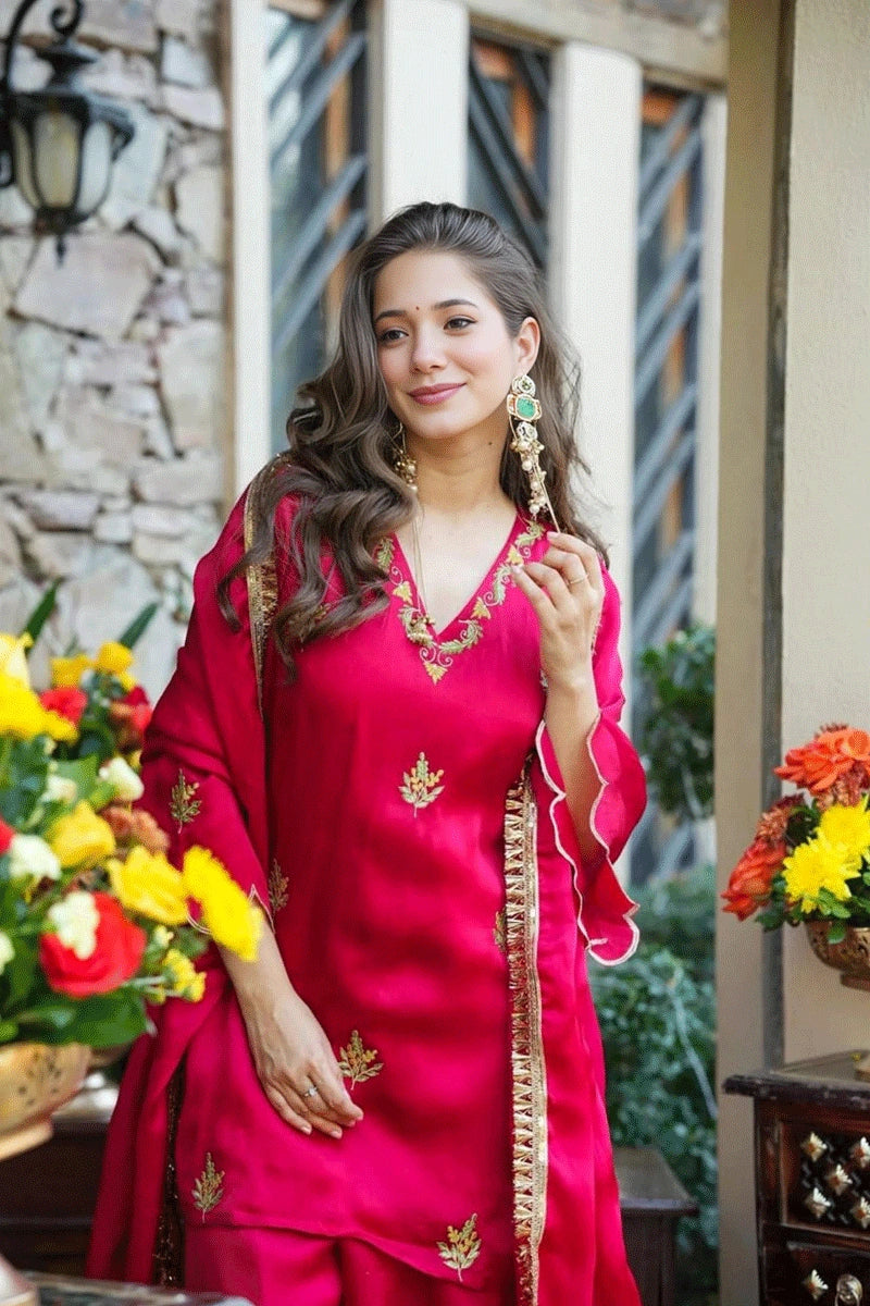 pink ethnic set for girls