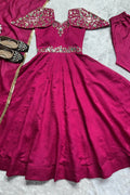  pink gown for reception 