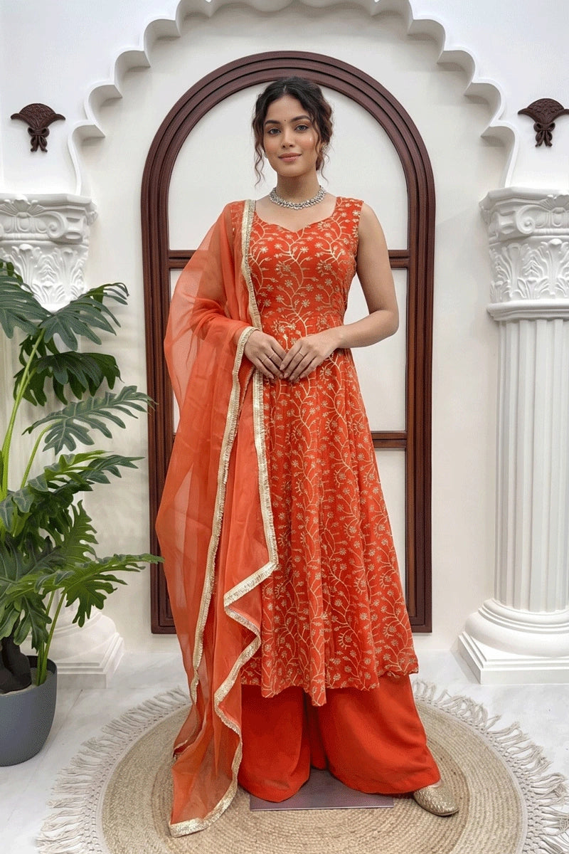 plazzo dress for teenage girl