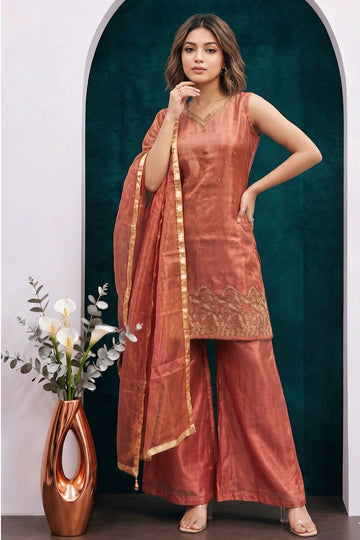 pooja special palazzo suit