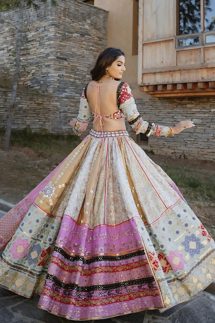 prachi solanki multi_colour_lehenga_choli_for_garba