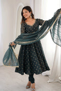 premium anarkali gown set