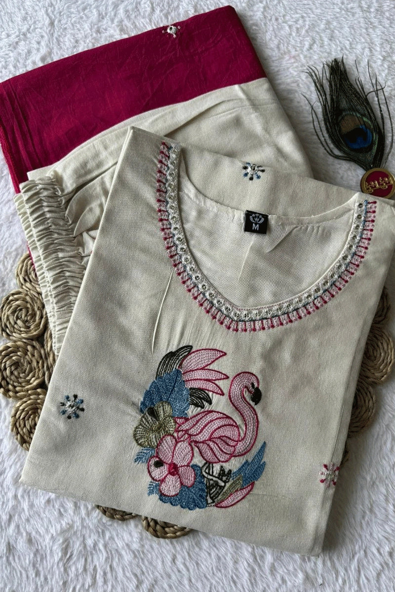 premium khadi cotton dress