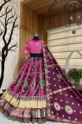 rajasthani chaniya choli for navratri night 