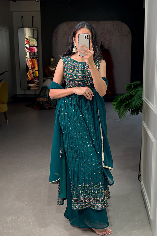 rakhi special palazzo kurti