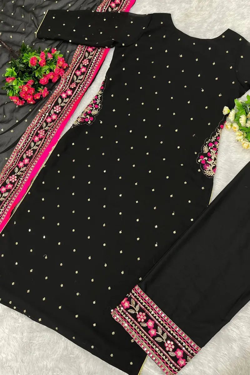 black color kurti for raksha bandhan