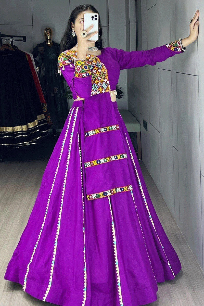 ready to wear gamthi lehenga for women