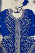 reception party wear palazzo suit