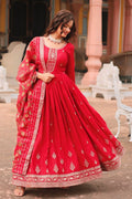 red gown for women