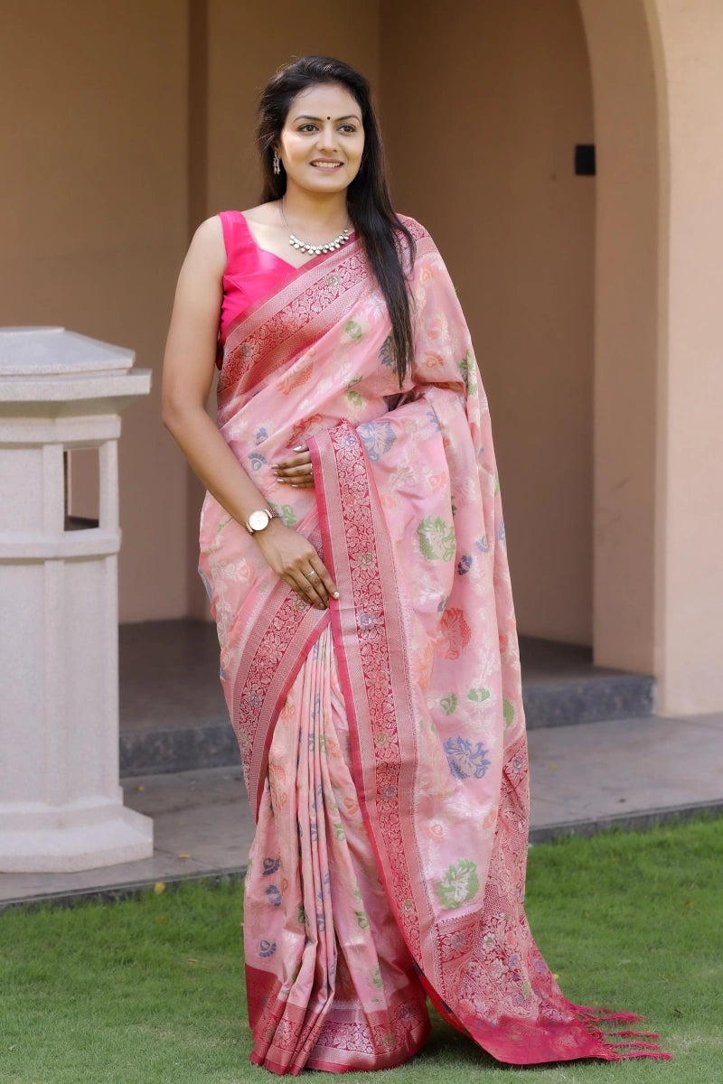 red silk saree for wedding guest