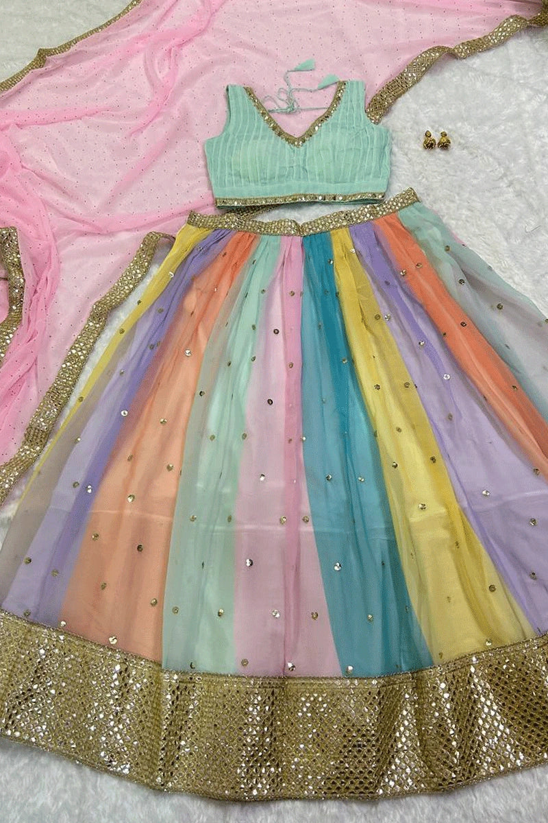 sangeet special lehenga for girls