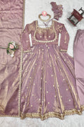 silk anarkali dress for women
