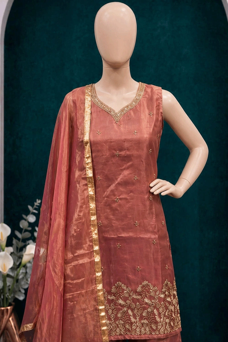 silk palazzo suit for women