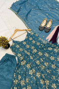 sleeveless anarkali dress for girls