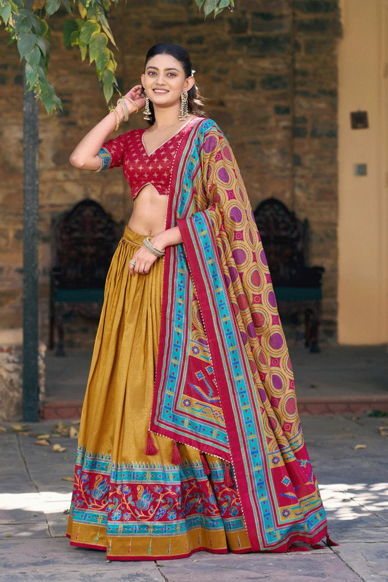 south indian half saree for women