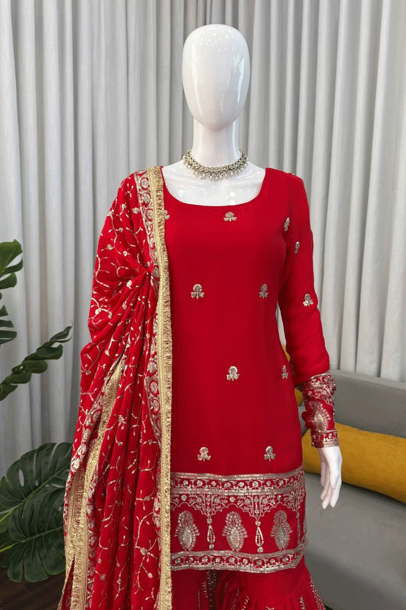 stylish sharara suit for women